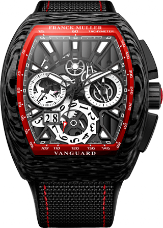 Wholesale Franck Muller Vanguard Grand Date Carbon Red V 45 CC GD SQT CARBONE R watch